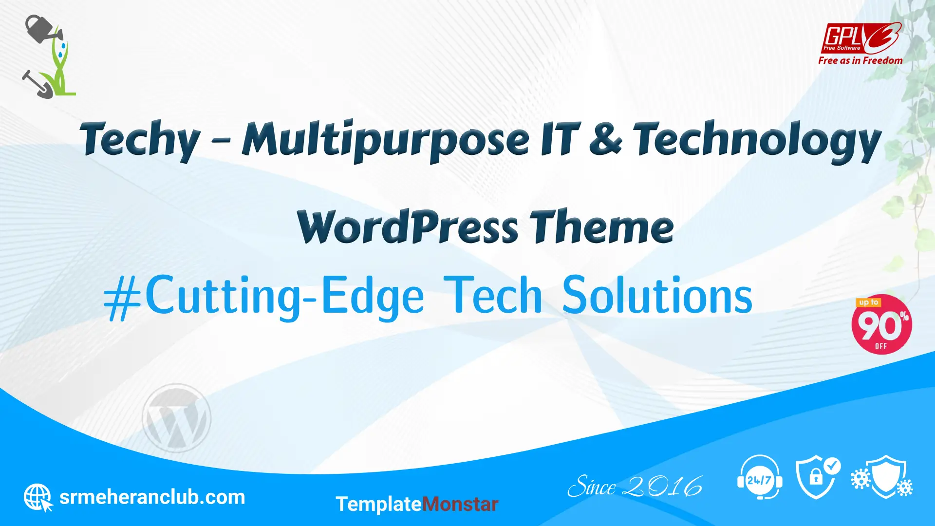 Techy – Multipurpose IT & Technology WordPress Theme — Theme by Templatemonster