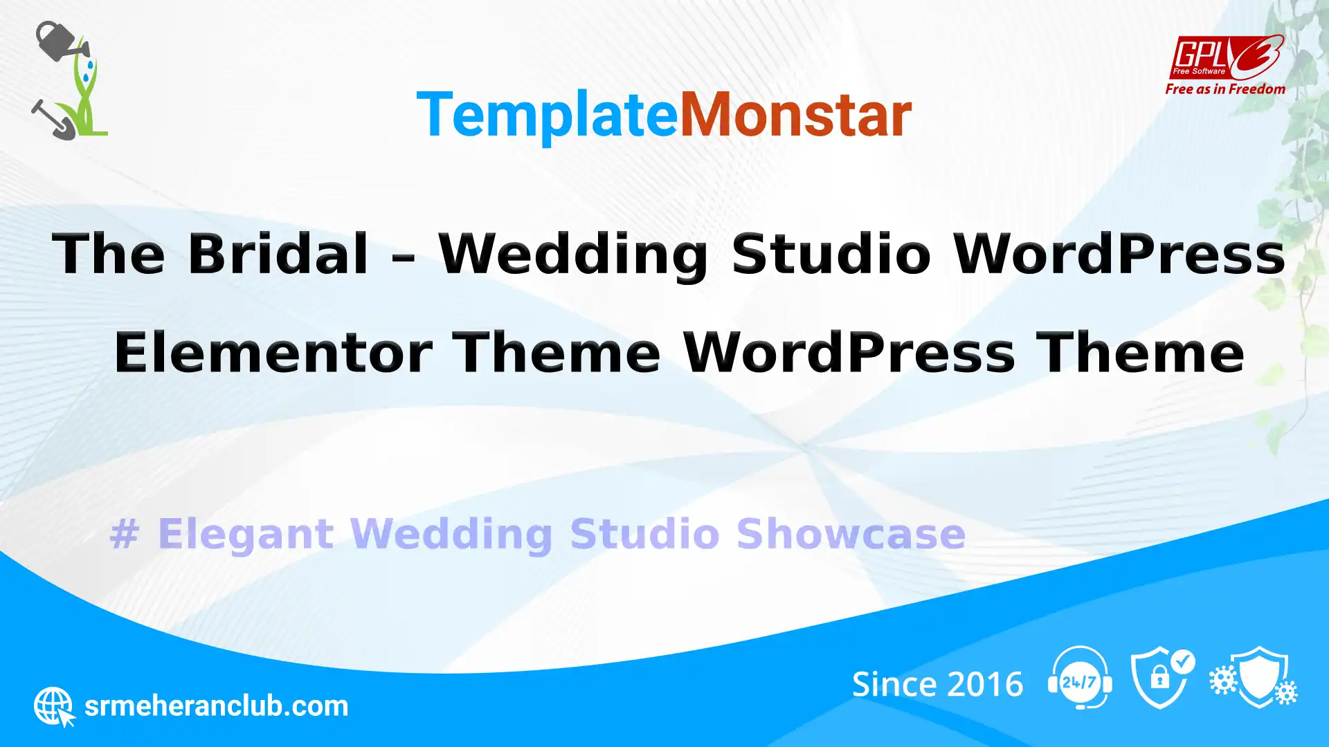 The Bridal – Wedding Studio WordPress Elementor Theme WordPress Theme