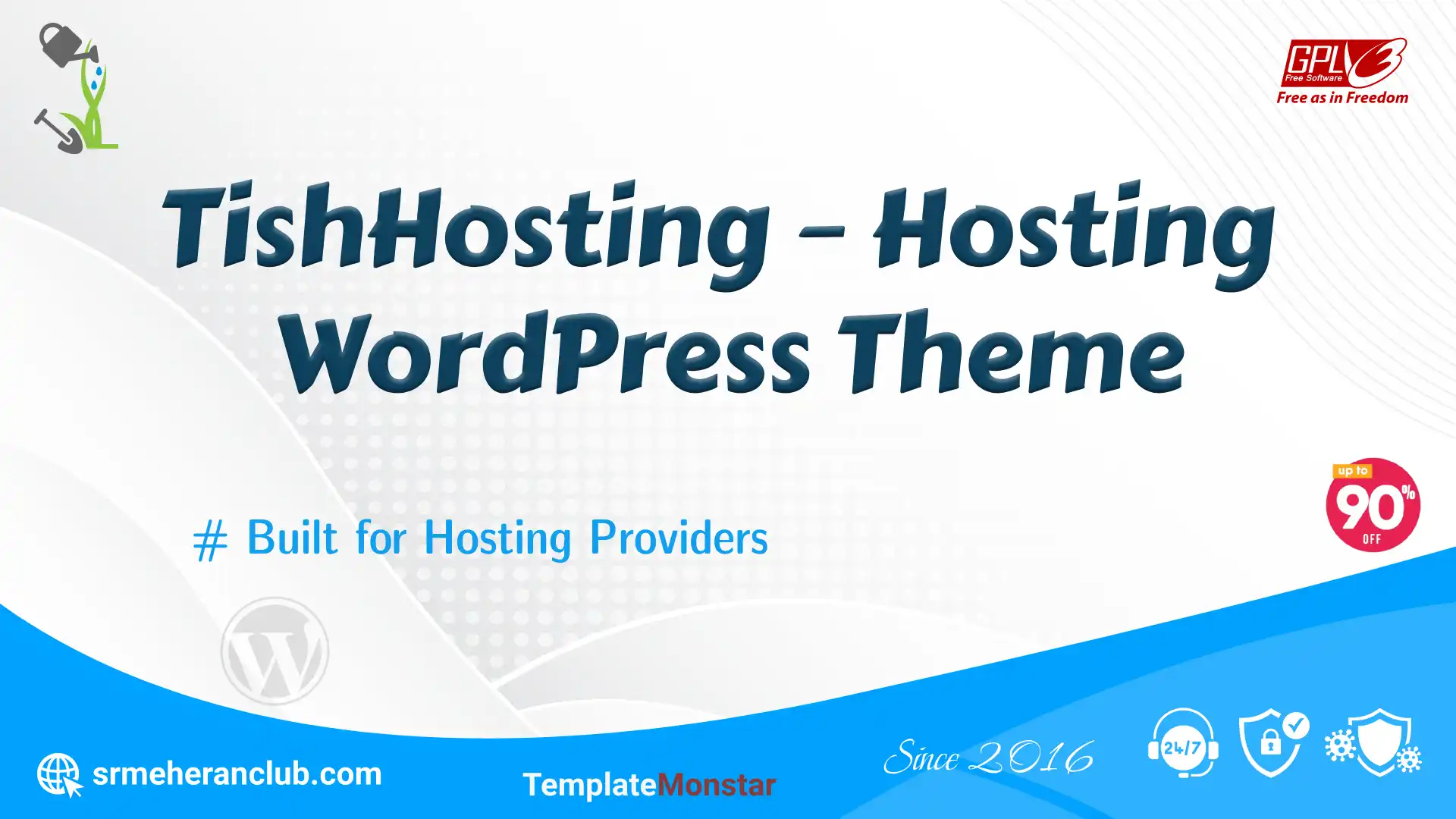 TishHosting – Hosting WordPress Theme — Theme by Templatemonster