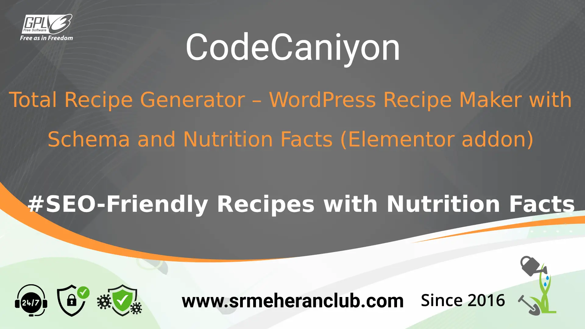 Total Recipe Generator – WordPress Recipe Maker with Schema and Nutrition Facts (Elementor addon)