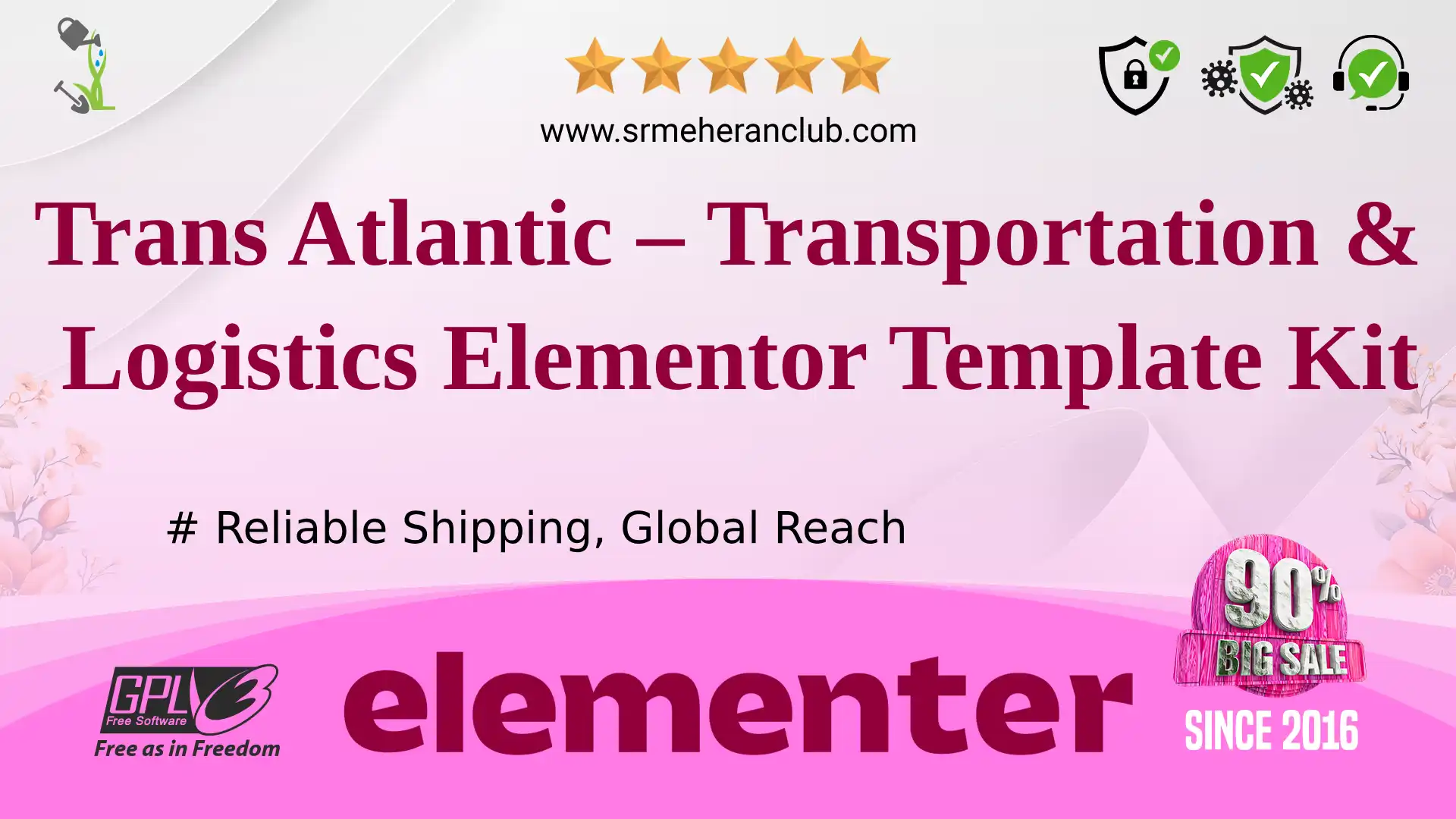 Trans Atlantic – Transportation & Logistics Elementor Template Kit — Elementor Kit by Themeforest
