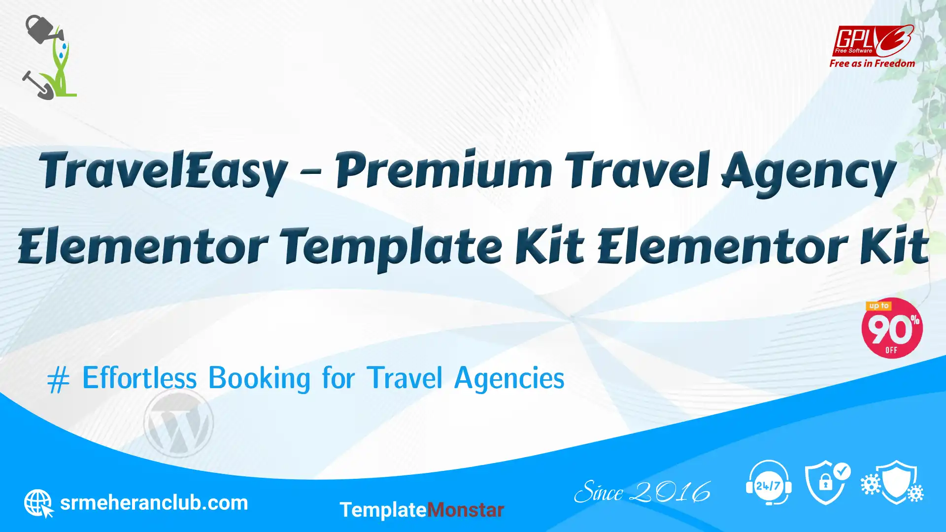 TravelEasy – Premium Travel Agency Elementor Template Kit Elementor Kit