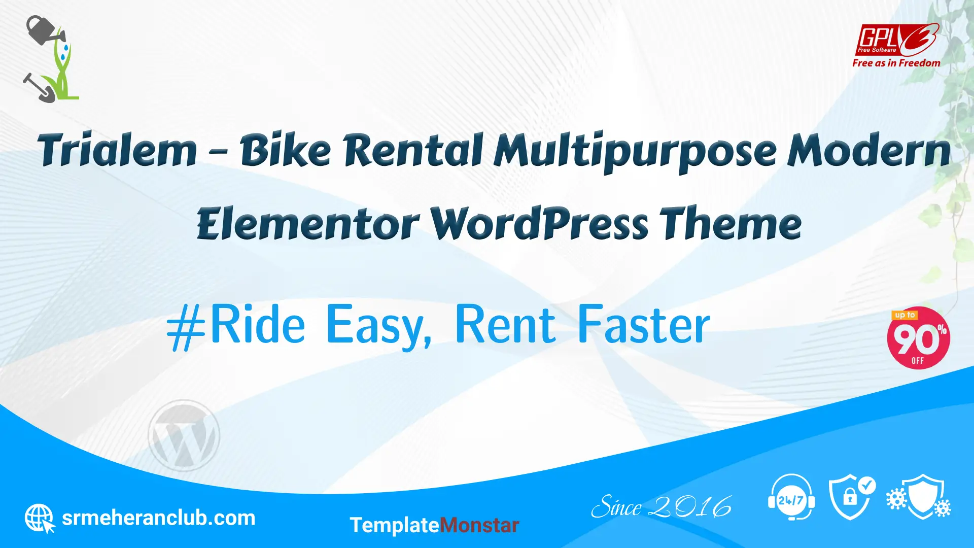 Trialem – Bike Rental Multipurpose Modern Elementor WordPress Theme