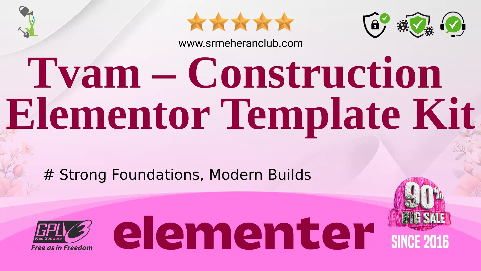 Tvam – Construction Elementor Template Kit — Elementor Kit by Themeforest