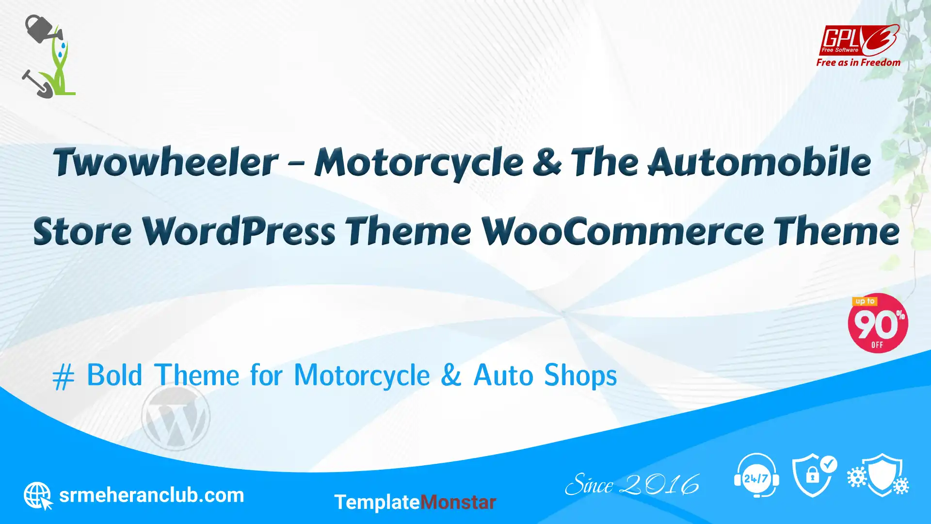 Twowheeler – Motorcycle & The Automobile Store WordPress Theme WooCommerce Theme