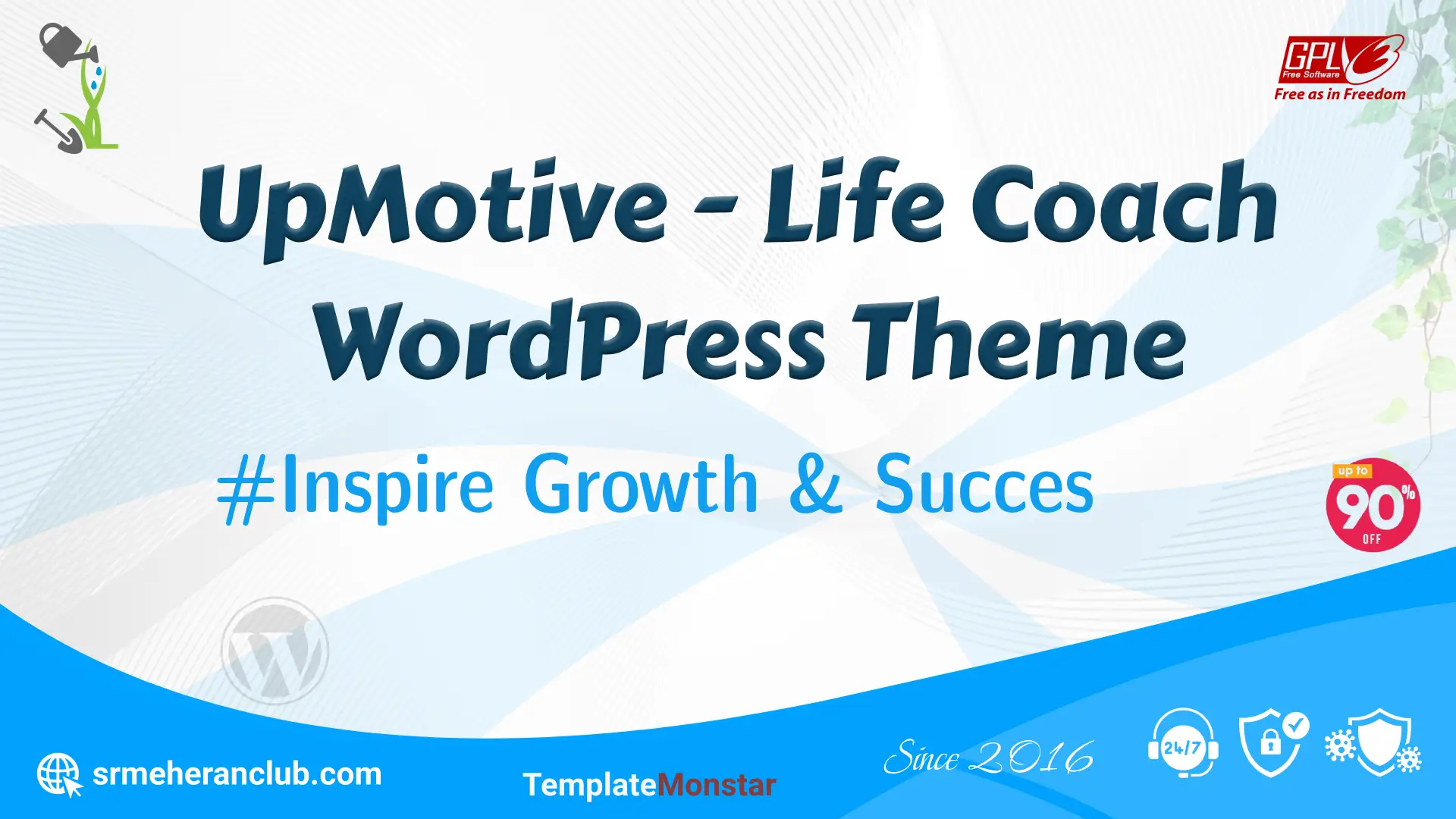 UpMotive – Life Coach WordPress Theme — Theme by Templatemonster
