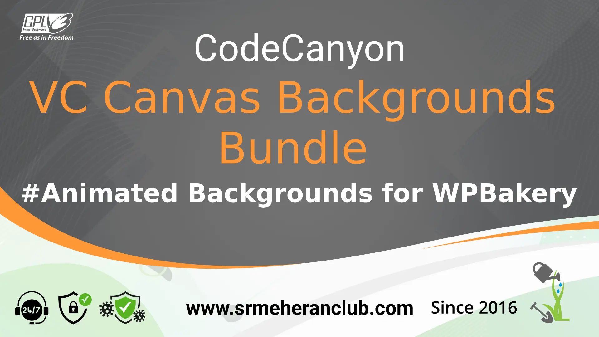 VC Canvas Backgrounds Bundle 2 — Plugin by Codecanyon