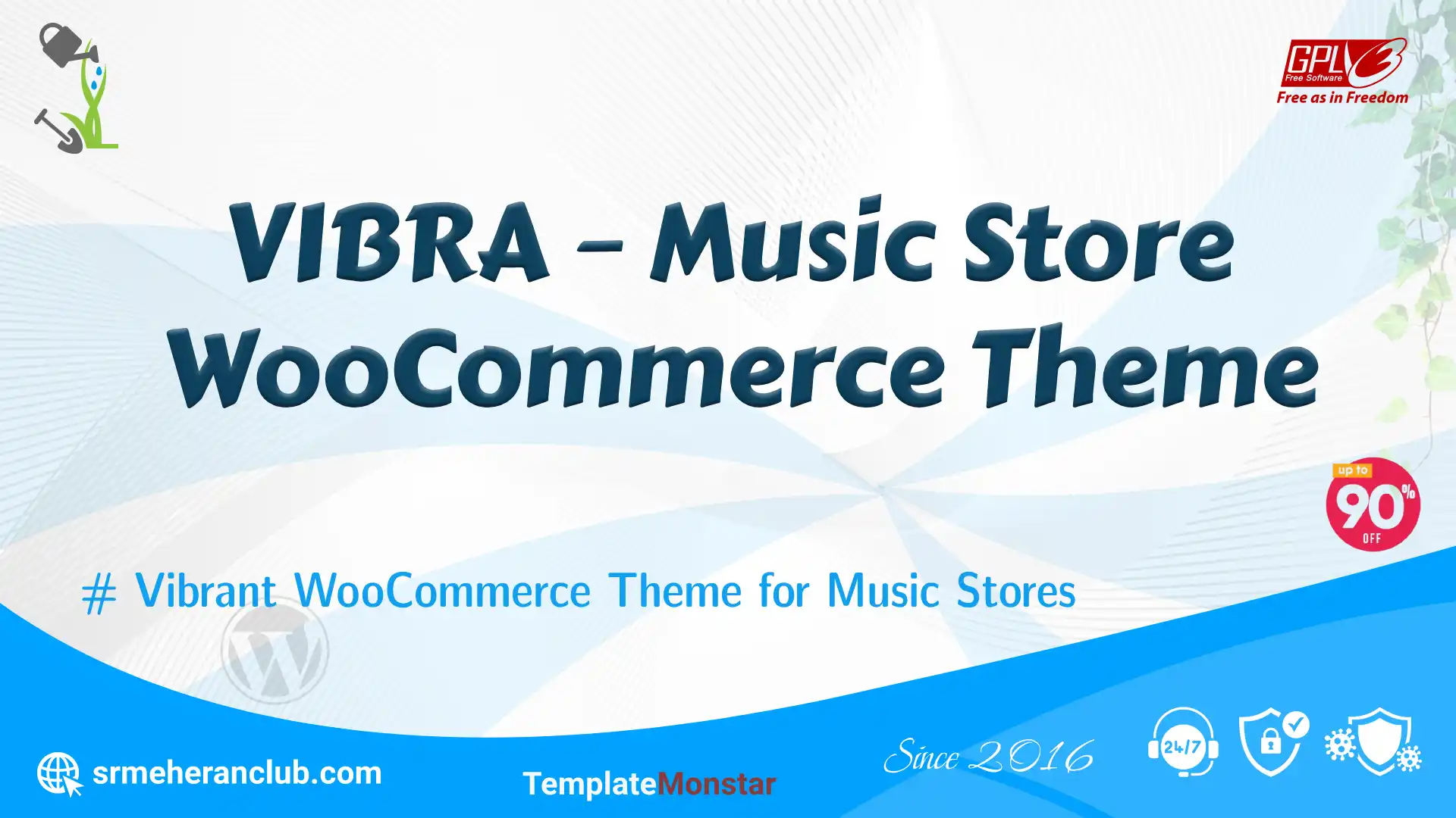 VIBRA – Music Store WooCommerce Theme — Theme by Templatemonster