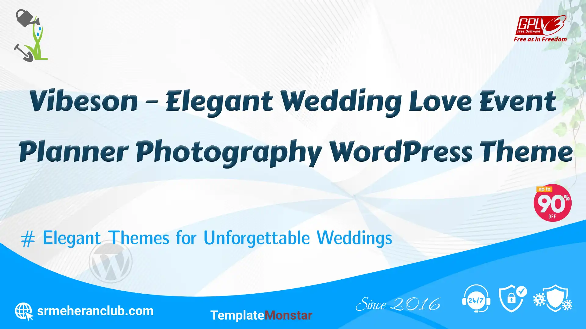 Vibeson – Elegant Wedding Love Event Planner Photography WordPress Theme