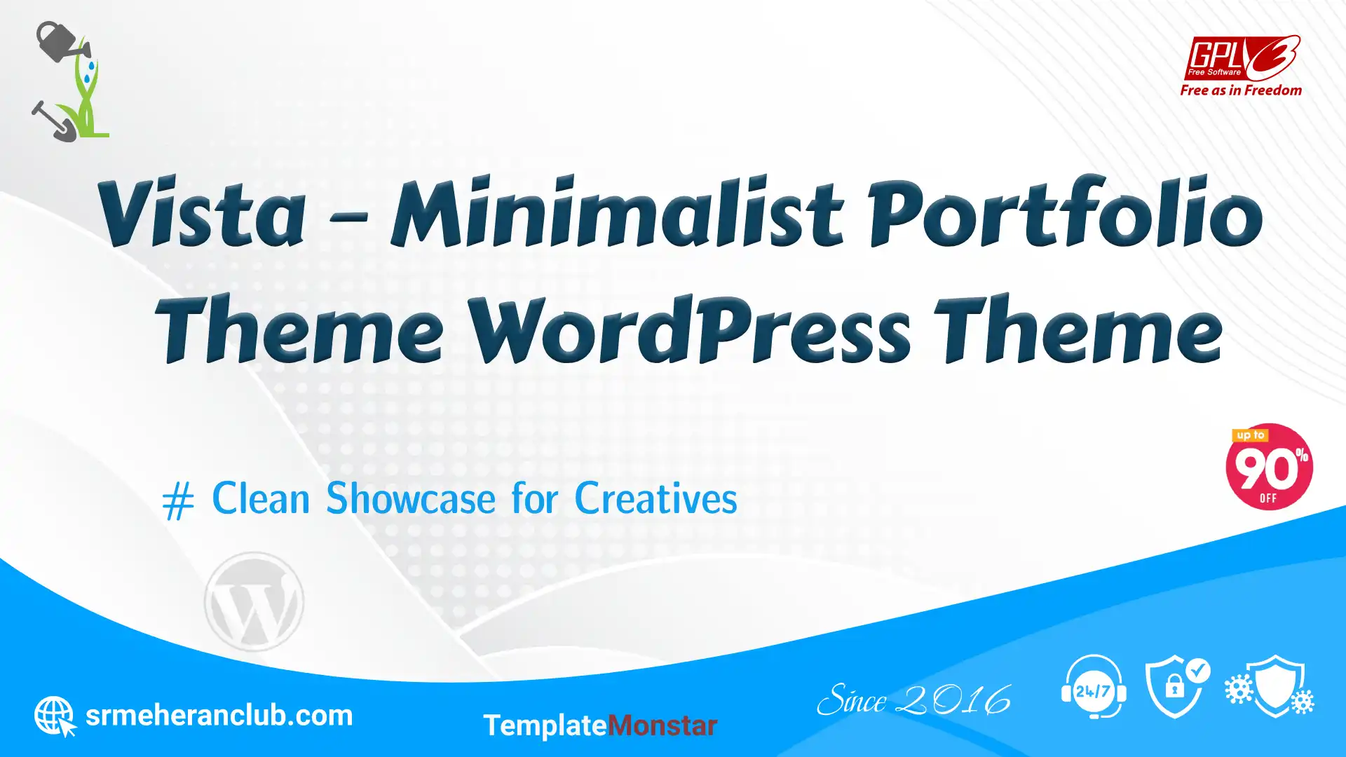 Vista – Minimalist Portfolio Theme WordPress Theme