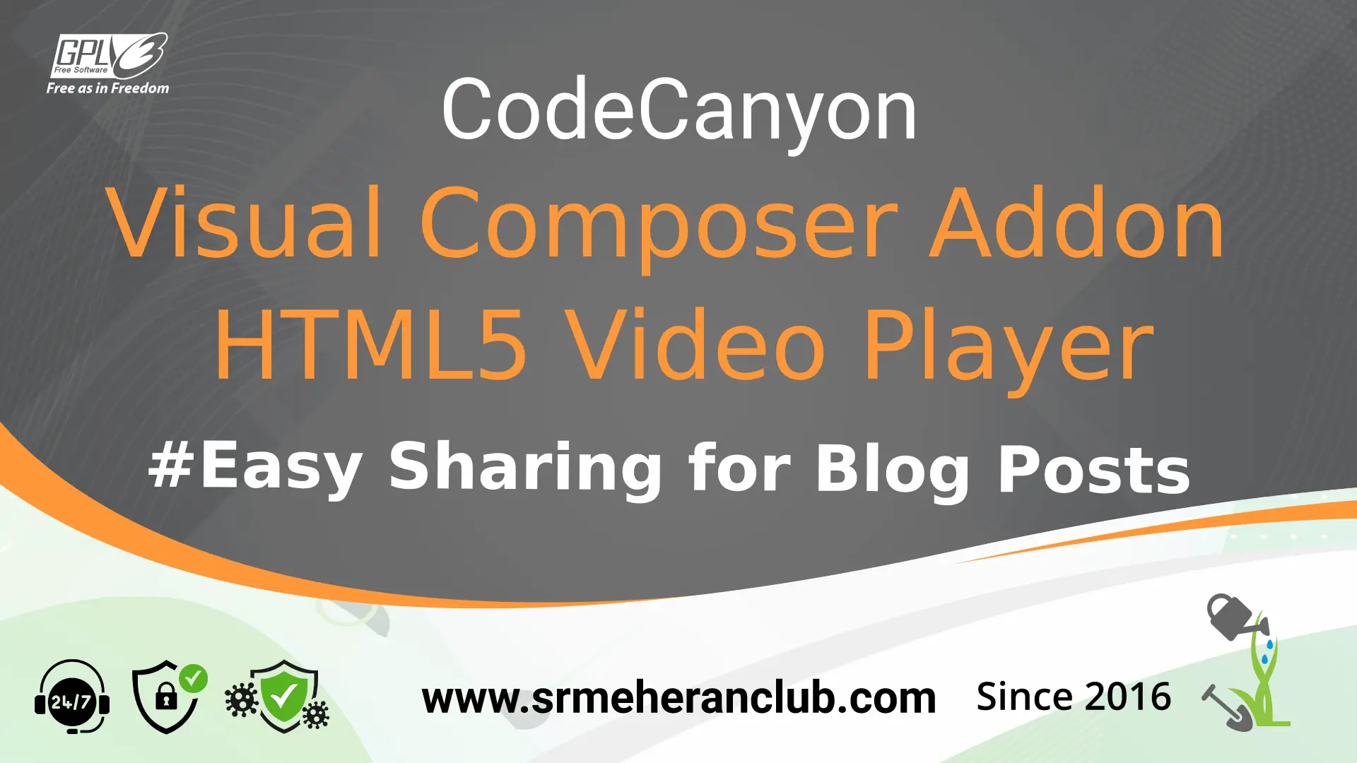 Visual Composer Addon HTML5 Video Player