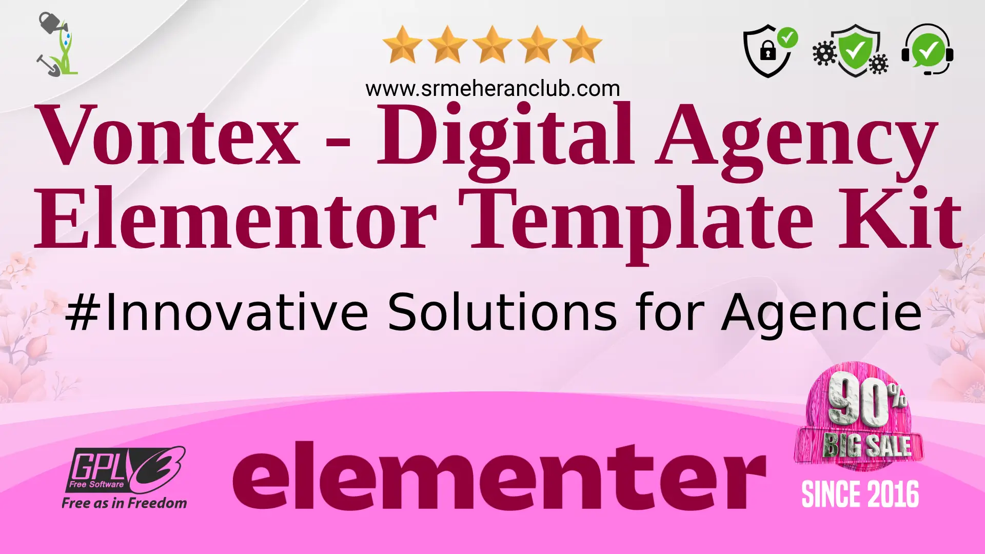 Vontex – Digital Agency Elementor Template Kit — Elementor Kit by Themeforest