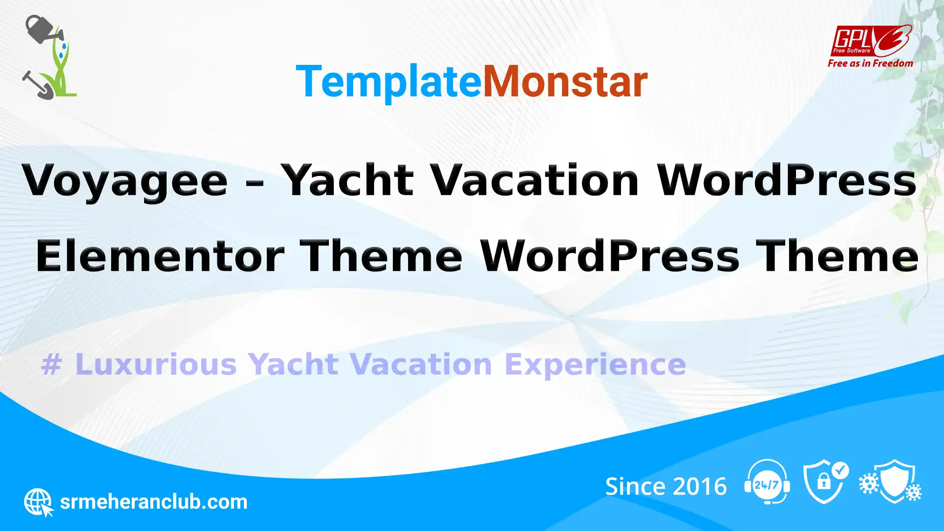 Voyagee – Yacht Vacation WordPress Elementor Theme WordPress Theme