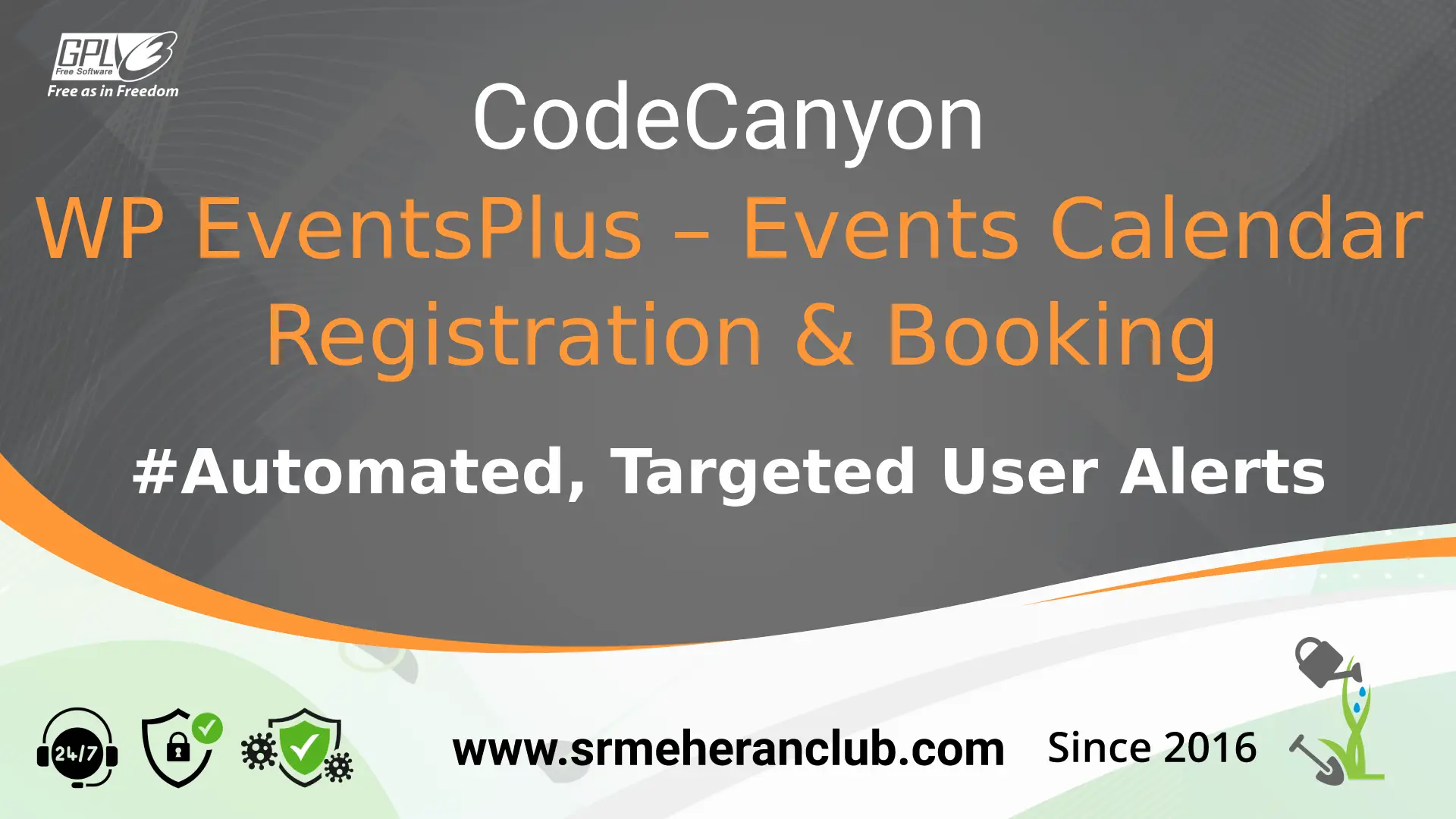 WP EventsPlus – Events Calendar Registration & Booking