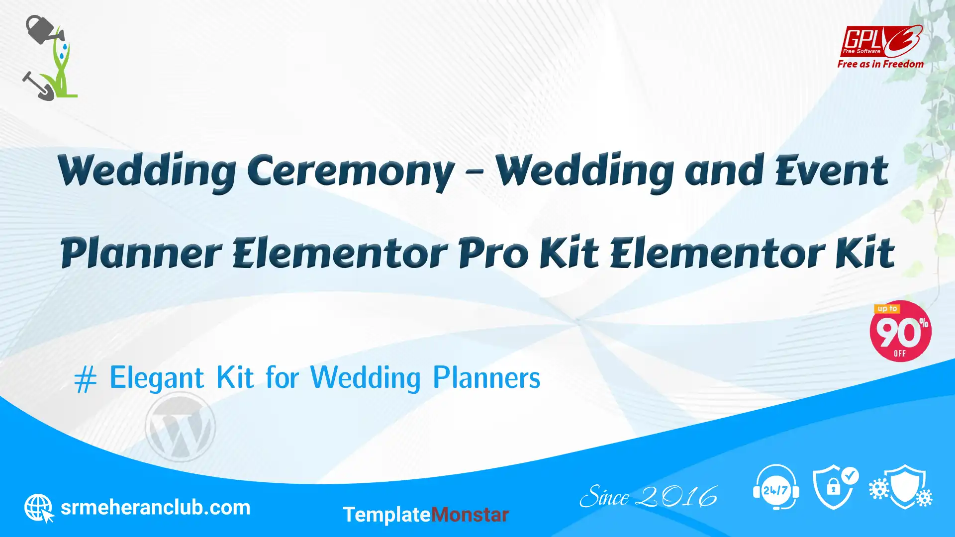 Wedding Ceremony – Wedding and Event Planner Elementor Pro Kit Elementor Kit