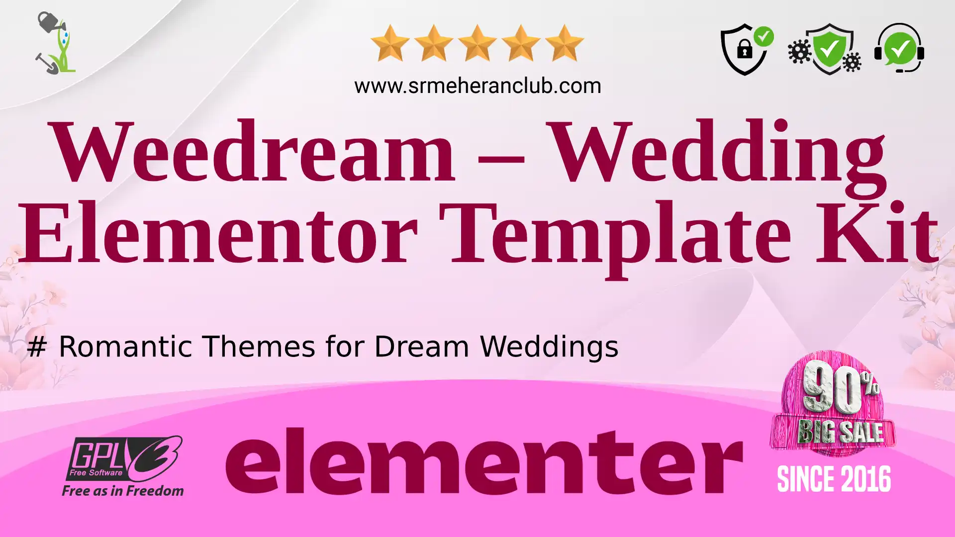 Weedream – Wedding Elementor Template Kit — Elementor Kit by Themeforest