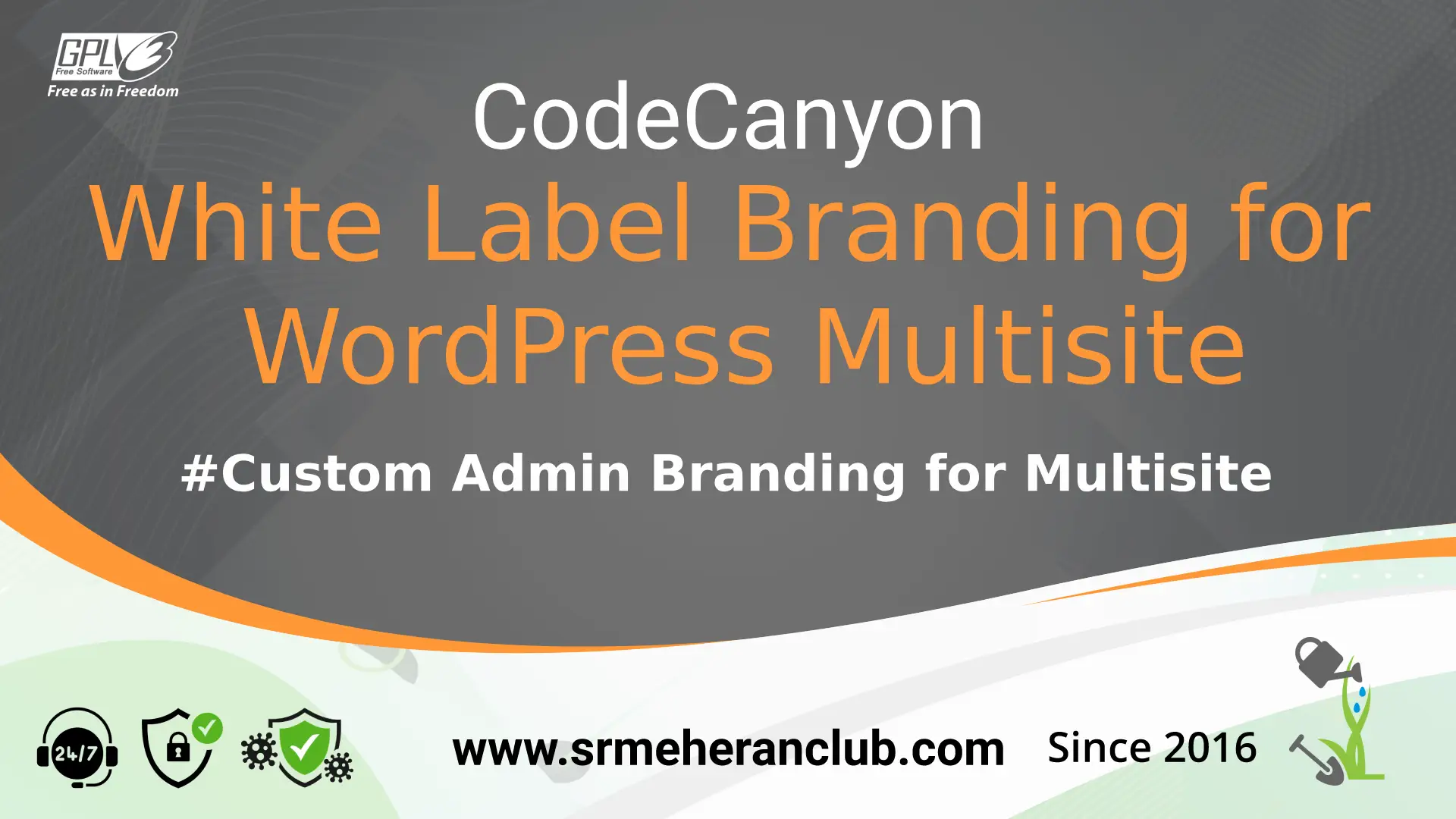 White Label Branding for WordPress Multisite — Plugin by Codecanyon