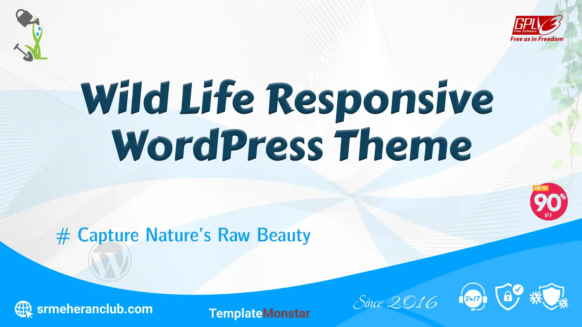 Wild Life Responsive WordPress Theme — Theme by Templatemonster