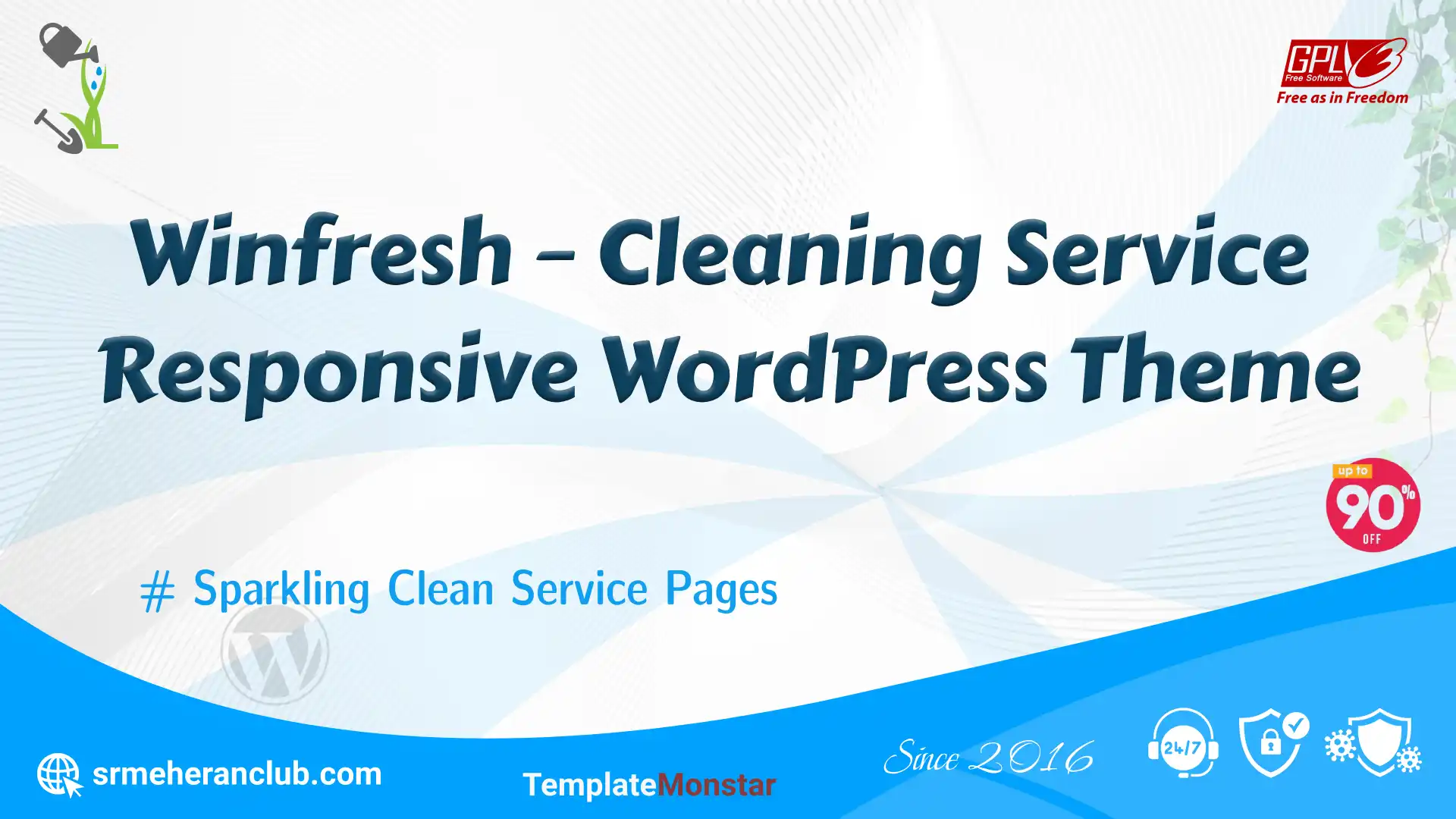 Winfresh – Cleaning Service Responsive WordPress Theme — Theme by Templatemonster