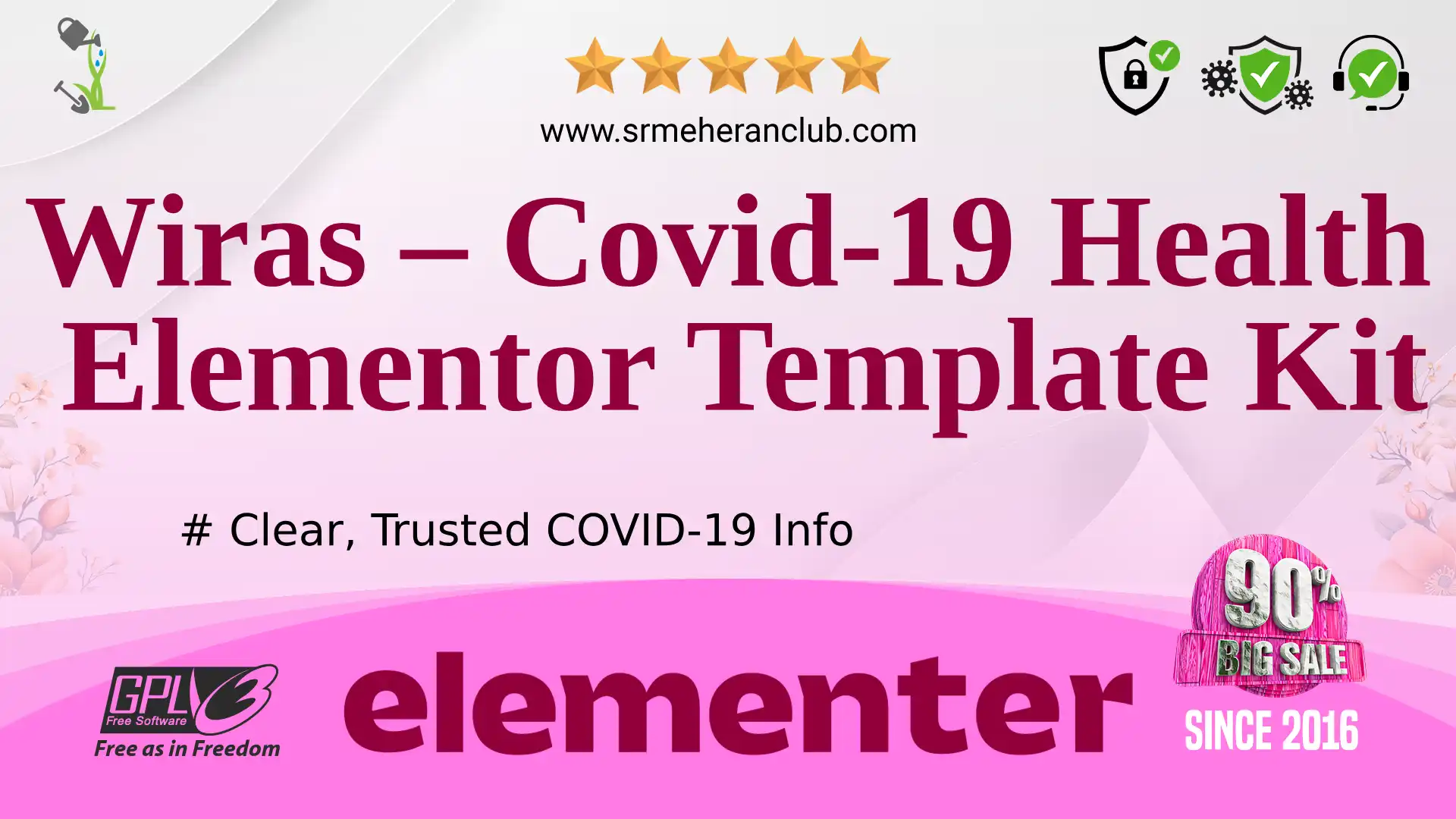 Wiras – Covid-19 Health Elementor Template Kit — Elementor Kit by Themeforest