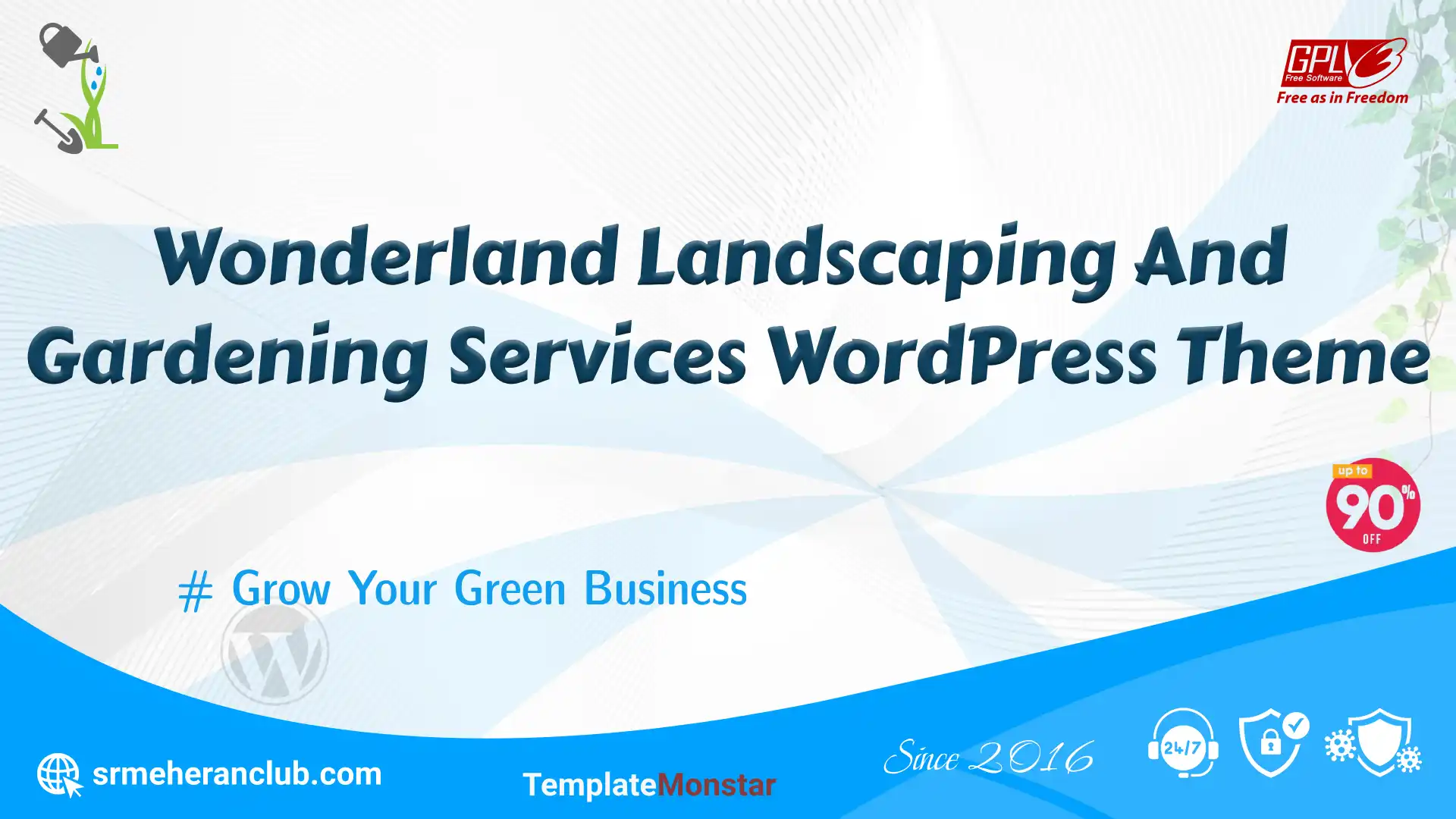 Wonderland Landscaping And Gardening Services WordPress Theme. — Theme by Templatemonster