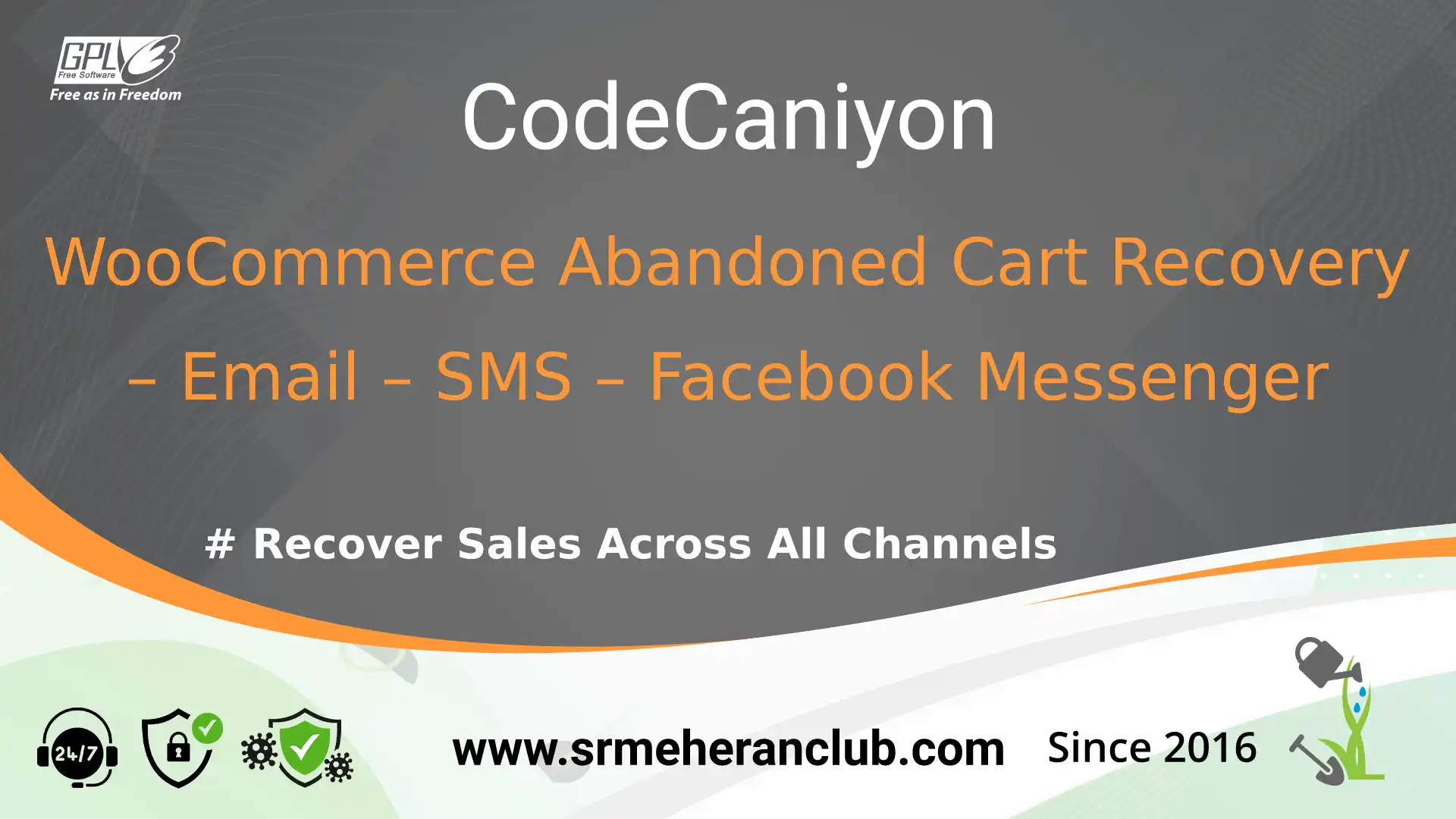 WooCommerce Abandoned Cart Recovery – Email – SMS – Facebook Messenger