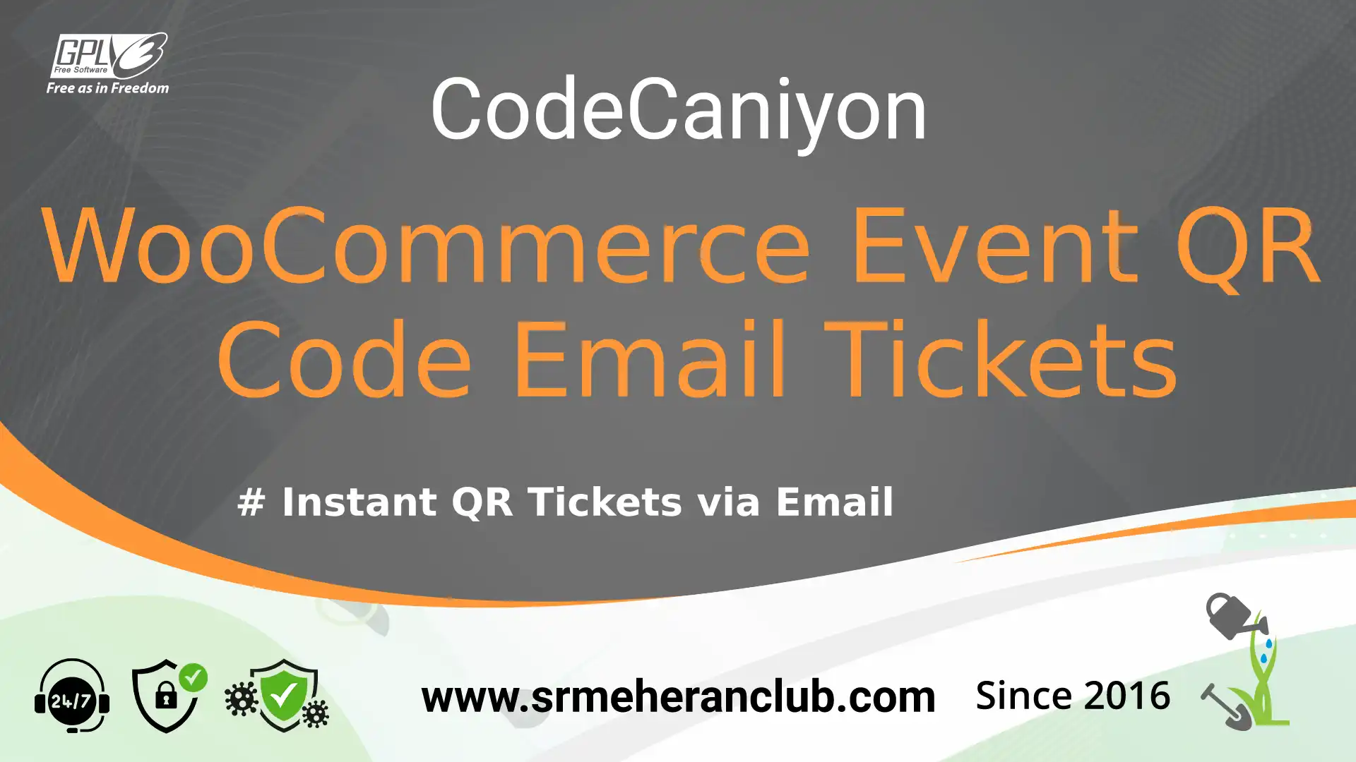 WooCommerce Event QR Code Email Tickets