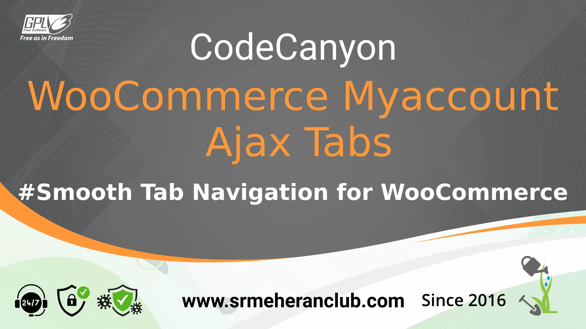 WooCommerce Myaccount Ajax Tabs — Plugin by Codecanyon