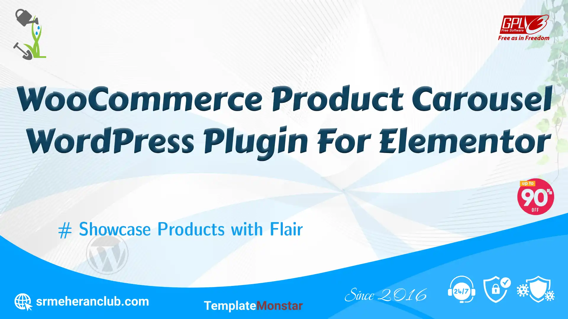 WooCommerce Product Carousel WordPress Plugin For Elementor — Plugin by Templatemonster