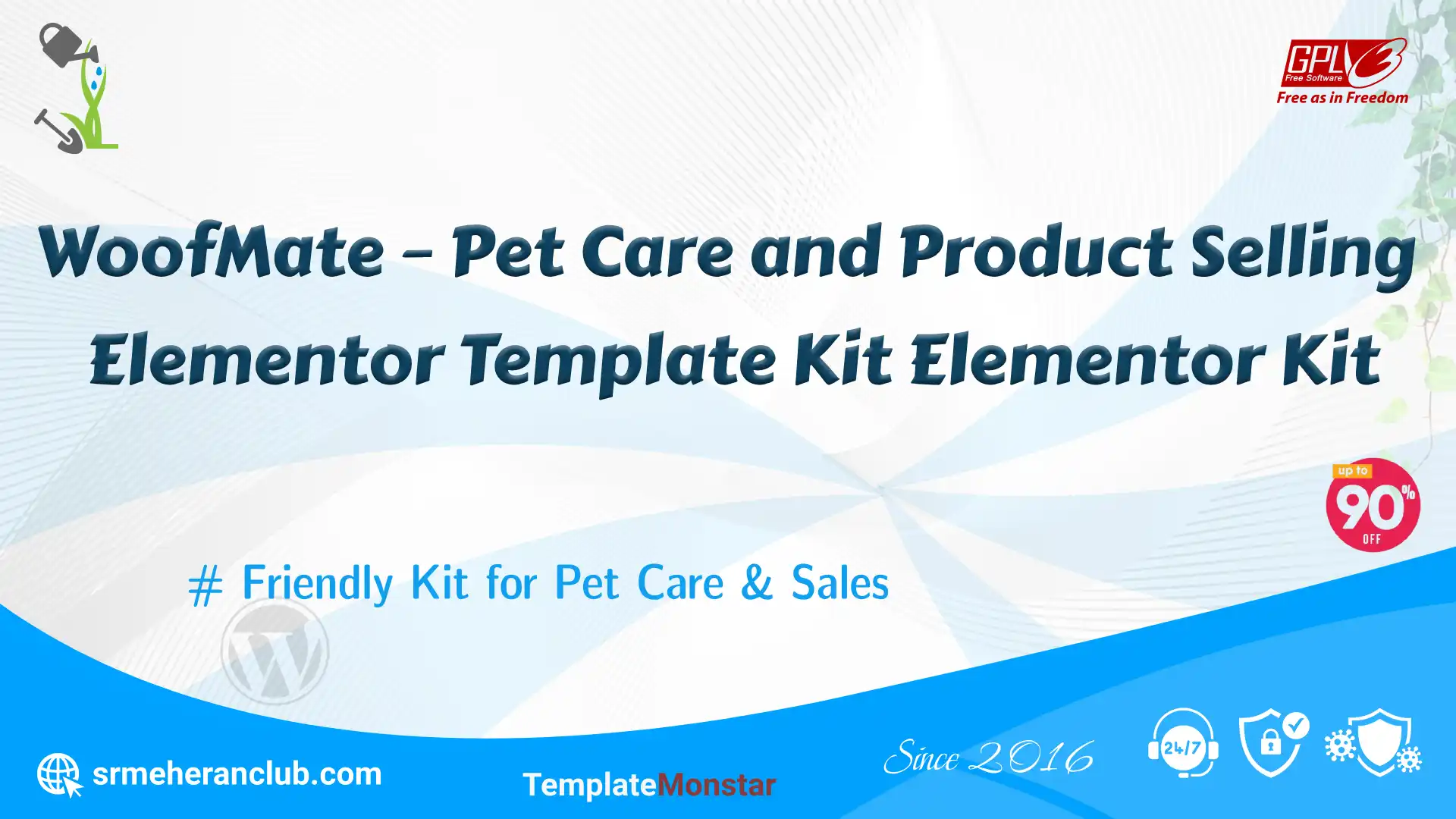 WoofMate – Pet Care and Product Selling Elementor Template Kit Elementor Kit — Elementor Kit by Templatemonster