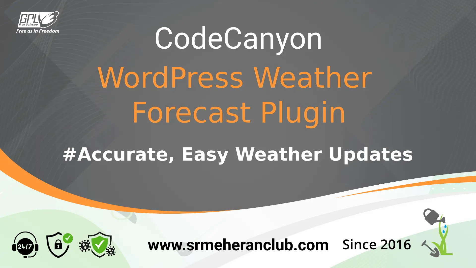 WordPress Weather Forecast Plugin — Plugin by Codecanyon