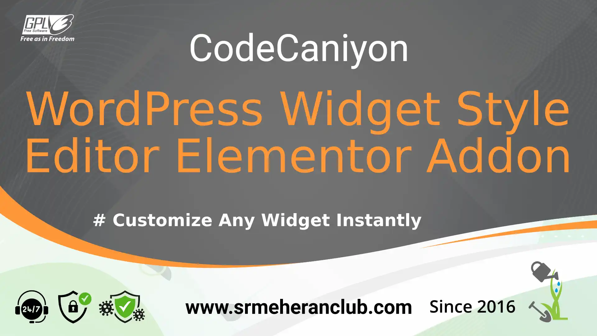 WordPress Widget Style Editor Elementor Addon — Plugin by Codecanyon
