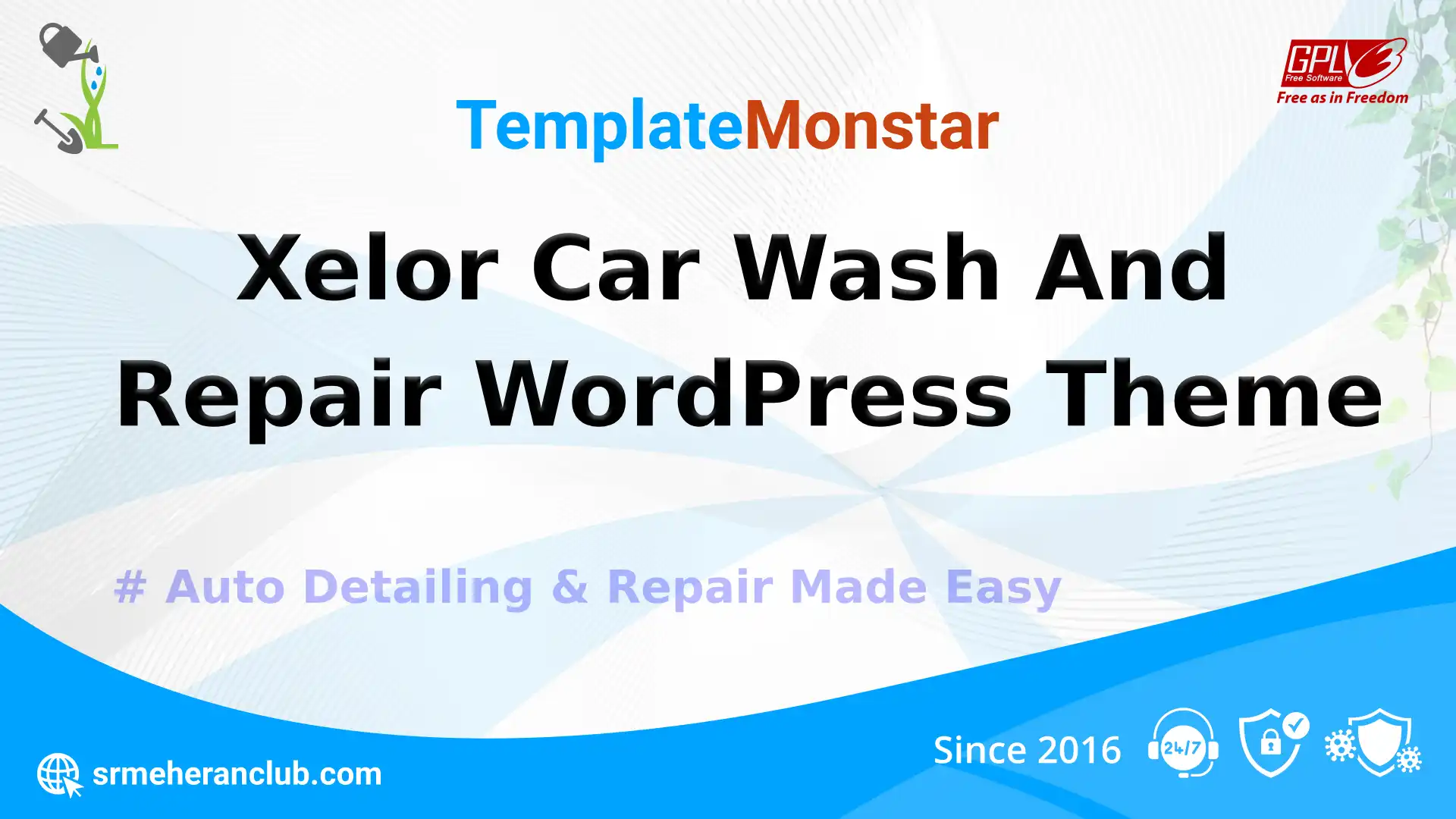 Xelor Car Wash And Repair WordPress Theme
