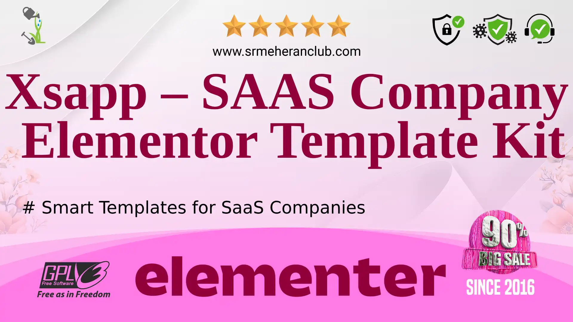 Xsapp – SAAS Company Elementor Template Kit — Elementor Kit by Themeforest