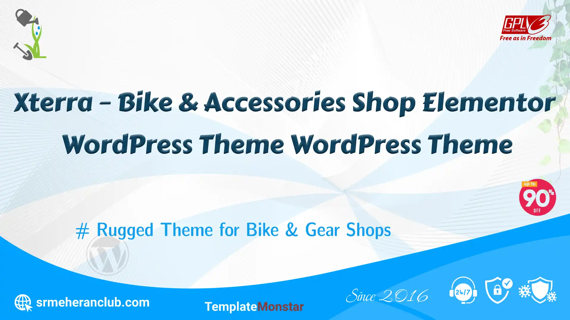 Xterra – Bike & Accessories Shop Elementor WordPress Theme WordPress Theme