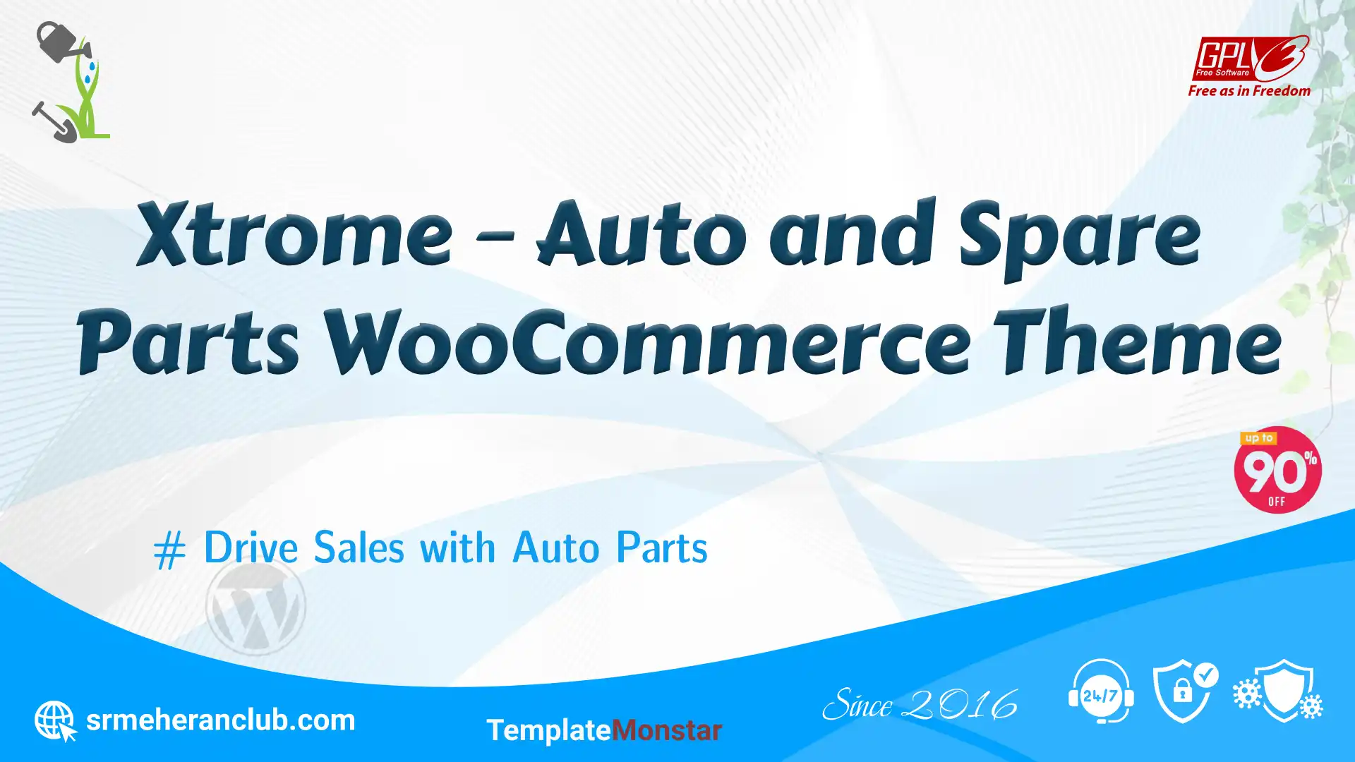 Xtrome – Auto and Spare Parts WooCommerce Theme — Theme by Templatemonster