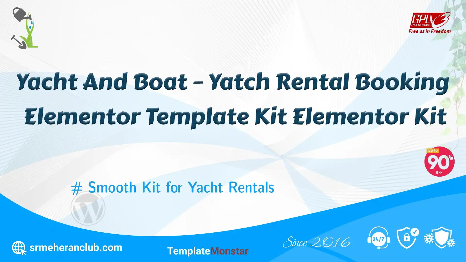Yacht And Boat – Yatch Rental Booking Elementor Template Kit Elementor Kit