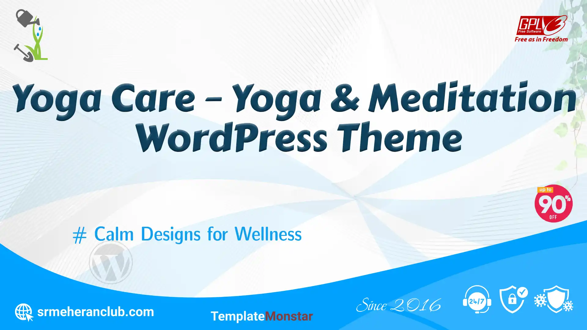 Yoga Care – Yoga & Meditation WordPress Theme — Theme by Templatemonster