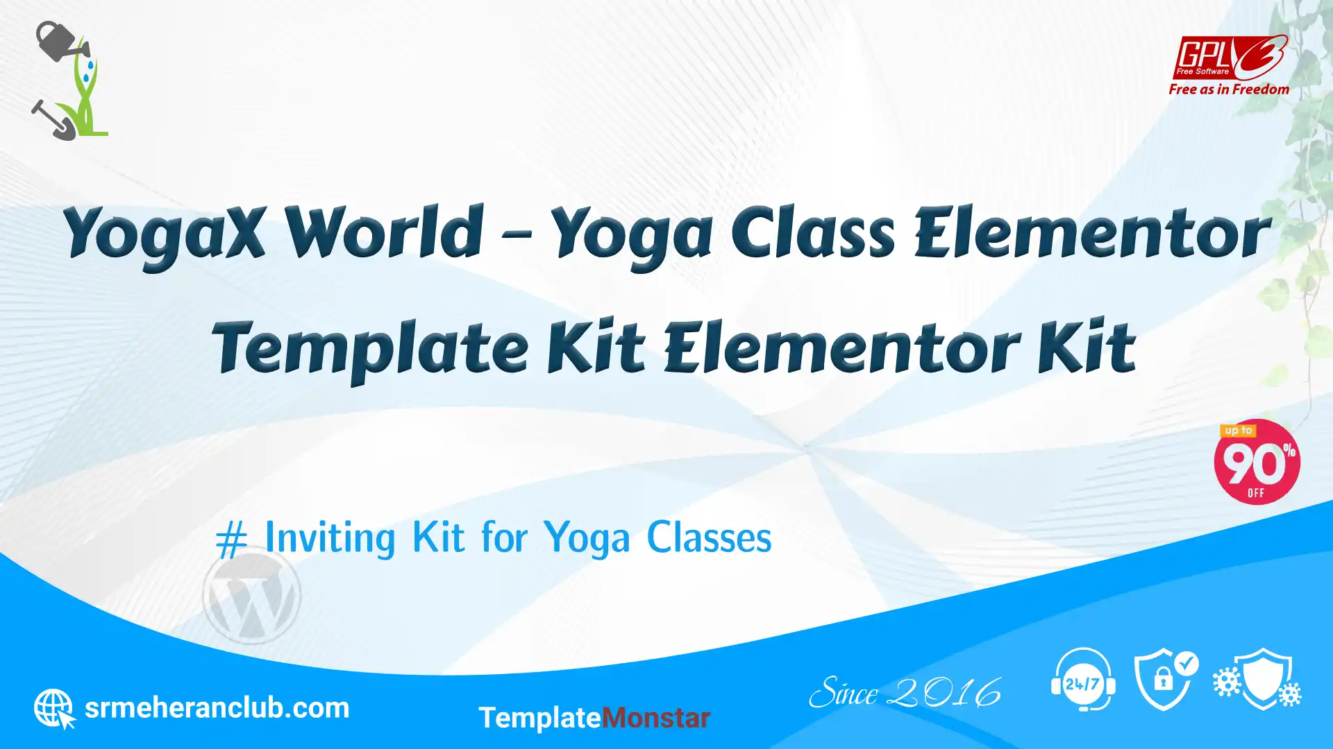 YogaX World – Yoga Class Elementor Template Kit Elementor Kit