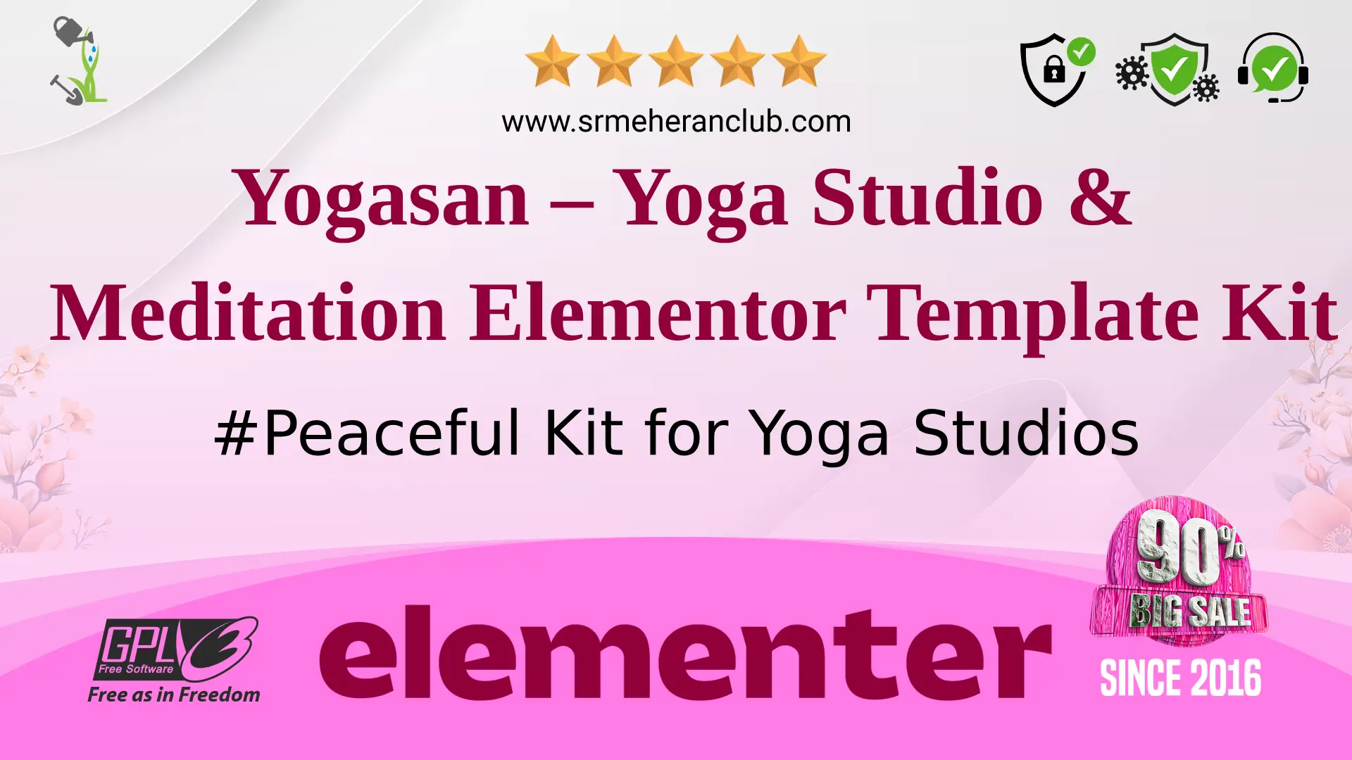Yogasan – Yoga Studio & Meditation Elementor Template Kit — Elementor Kit by Themeforest