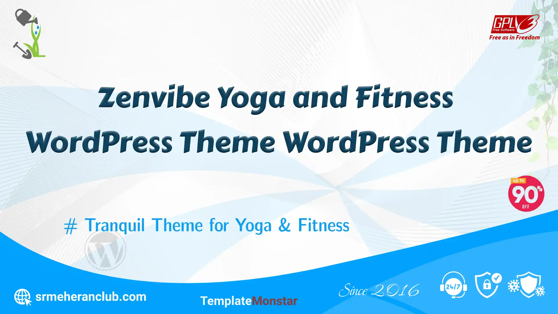 Zenvibe Yoga and Fitness WordPress Theme WordPress Theme