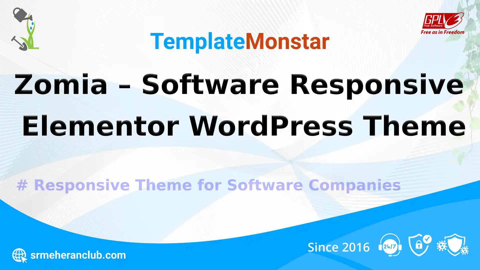 Zomia – Software Responsive Elementor WordPress Theme — Theme by Templatemonster