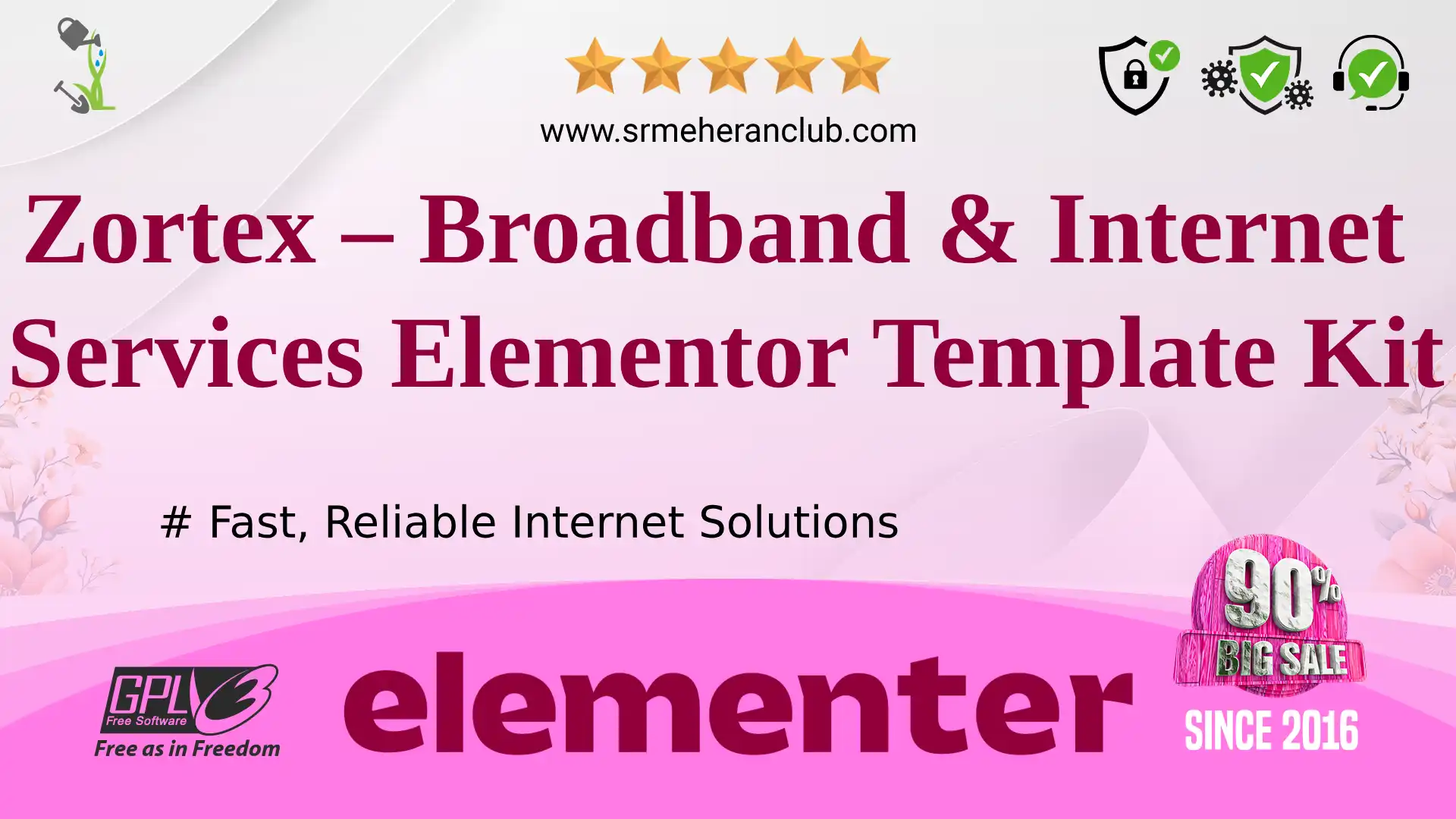 Zortex – Broadband & Internet Services Elementor Template Kit — Elementor Kit by Themeforest