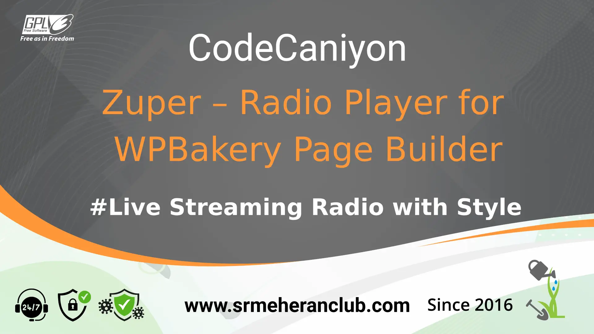 Zuper – Radio Player for WPBakery Page Builder — Plugin by Codecanyon