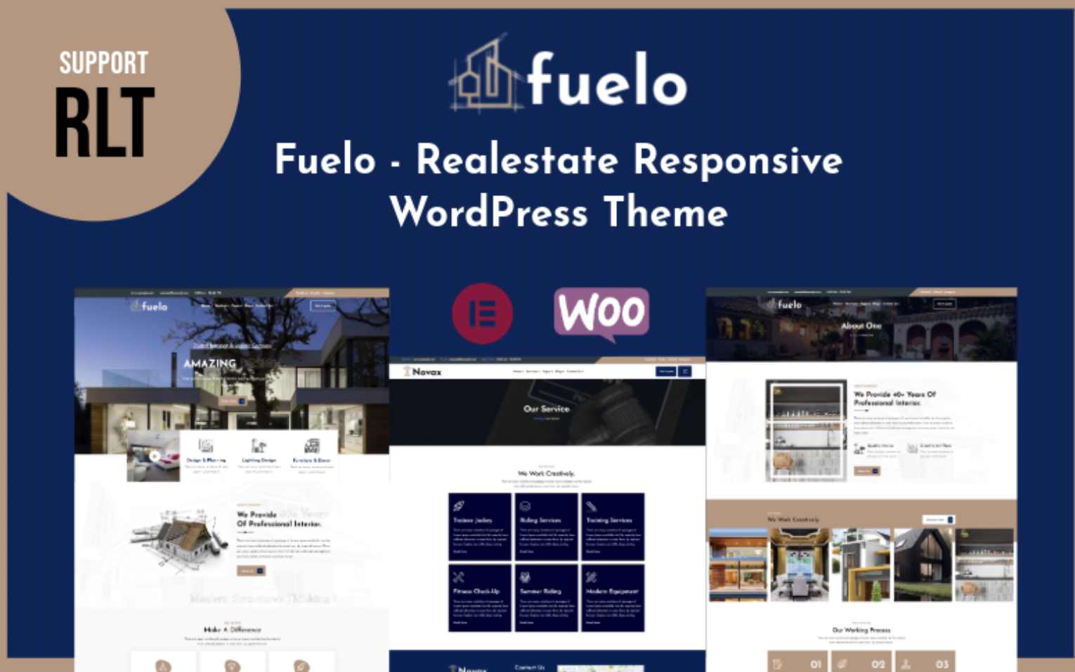 Fuelo - Realestate Responsive WordPress Theme