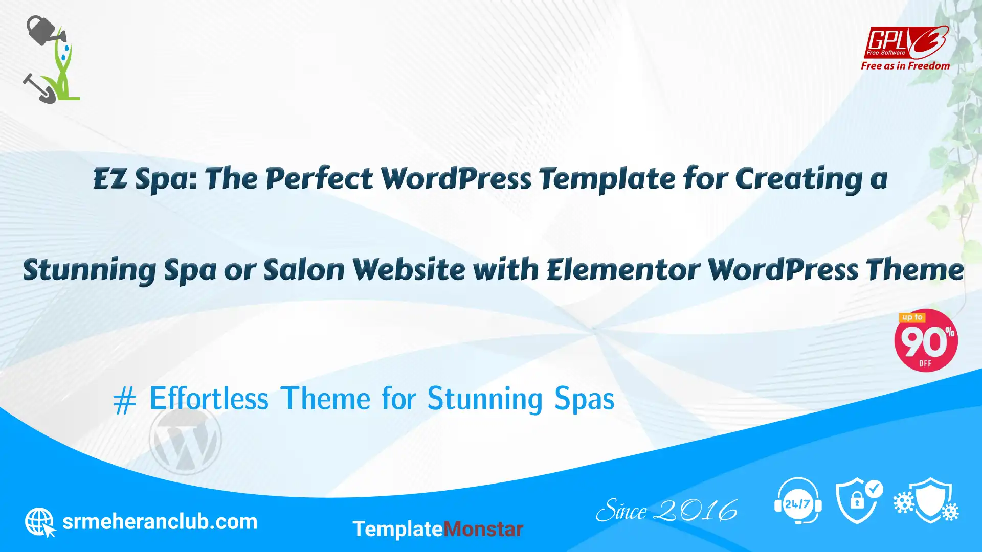 EZ Spa: The Perfect WordPress Template for Creating a Stunning Spa or Salon Website with Elementor WordPress Theme — Theme by Templatemonster