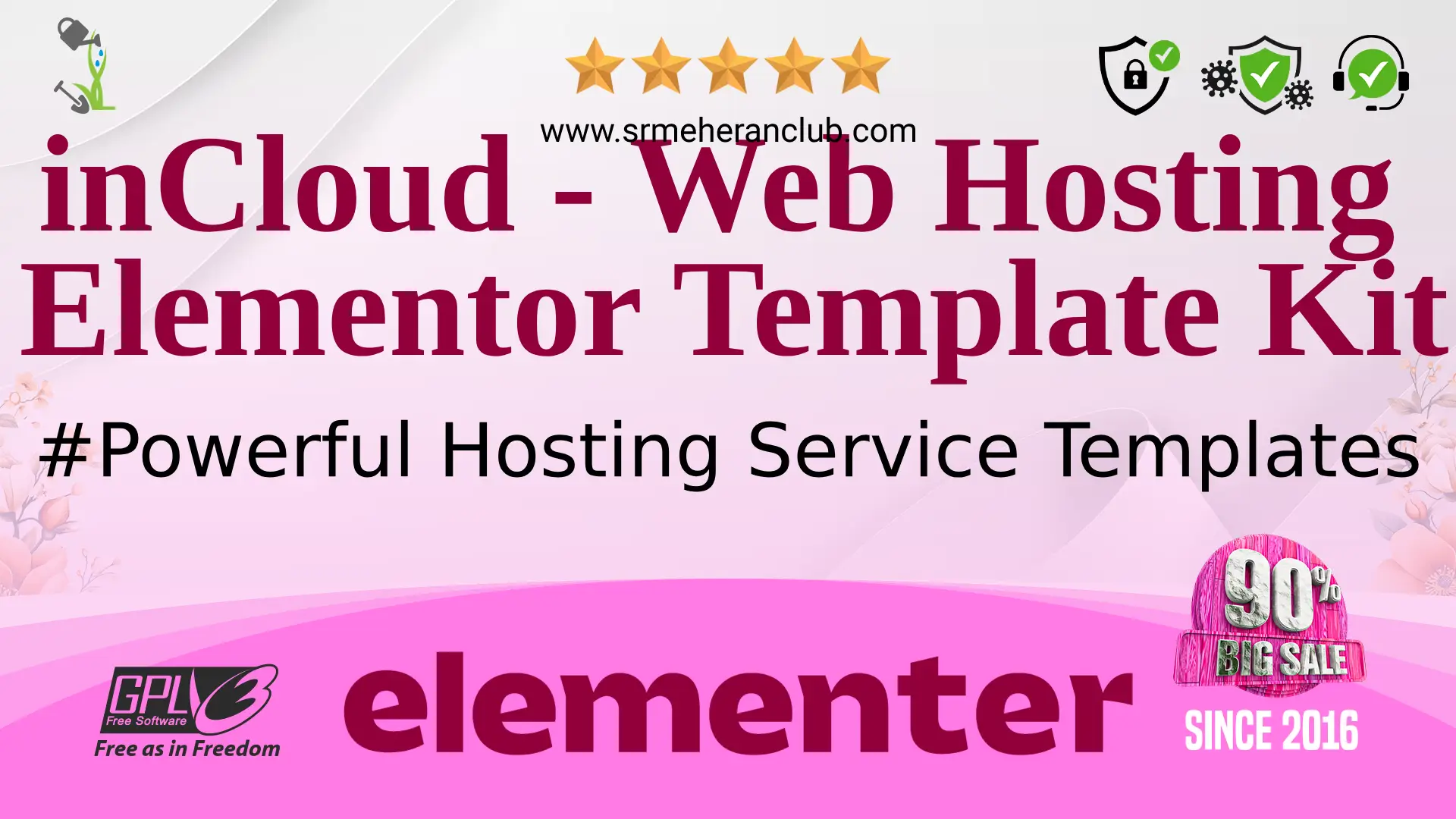 inCloud – Web Hosting Elementor Template Kit — Elementor Kit by Themeforest