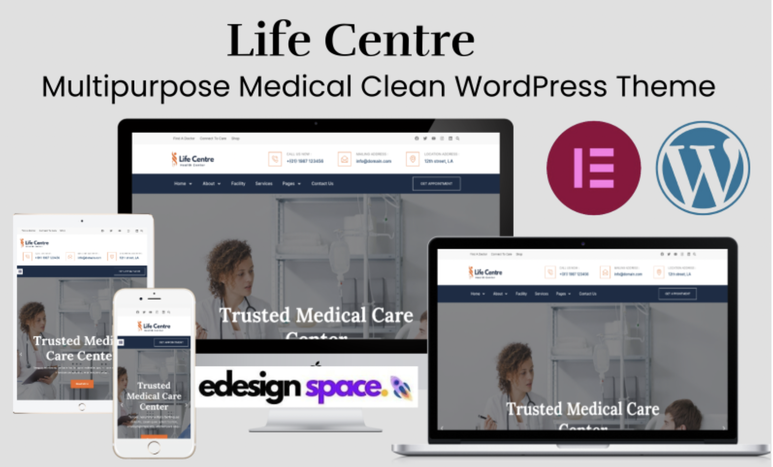 Life Centre - Multipurpose Medical & Health Care WordPress Theme