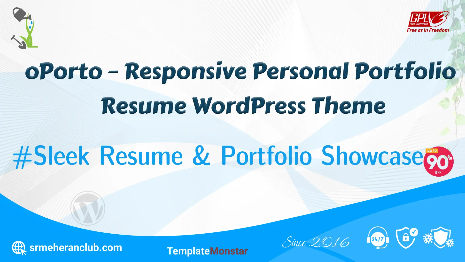 oPorto – Responsive Personal Portfolio Resume WordPress Theme — Theme by Templatemonster