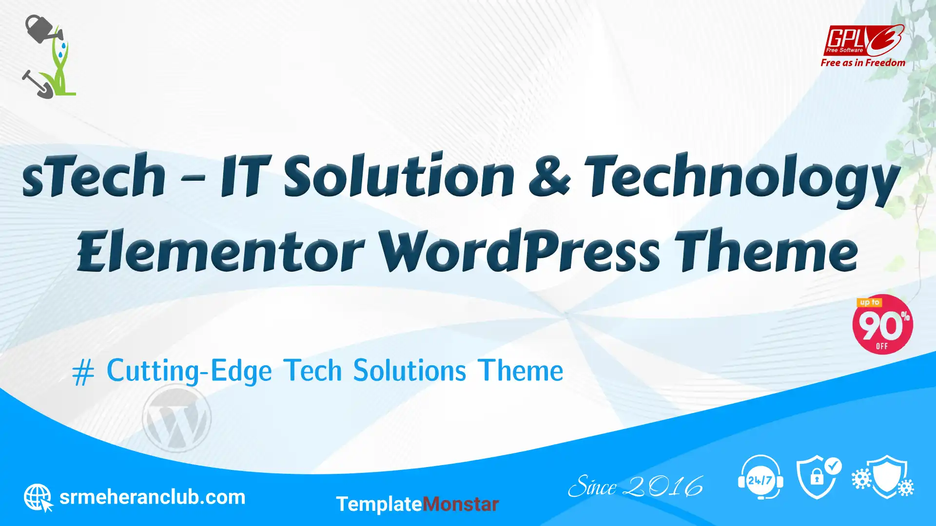 sTech – IT Solution & Technology Elementor WordPress Theme — Theme by Templatemonster